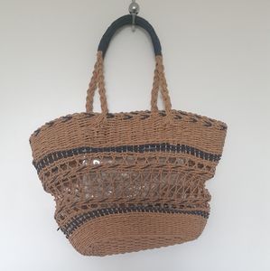 Zara Raffia Bag